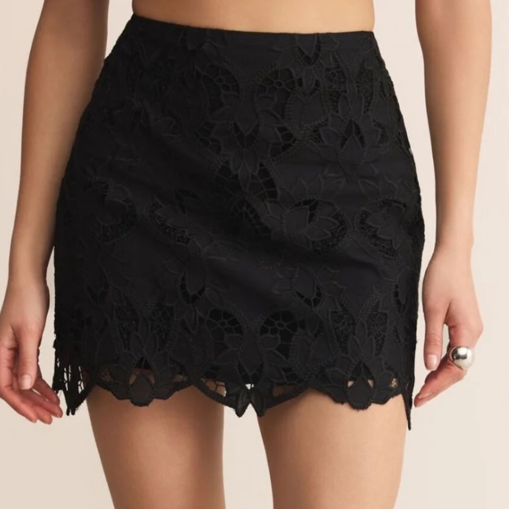 Z Supply Siren Lace Mini Skirt